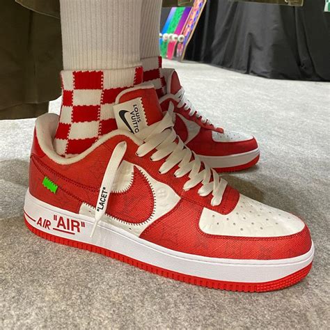 air force 1 lv red|jordan 1 louis vuitton price.